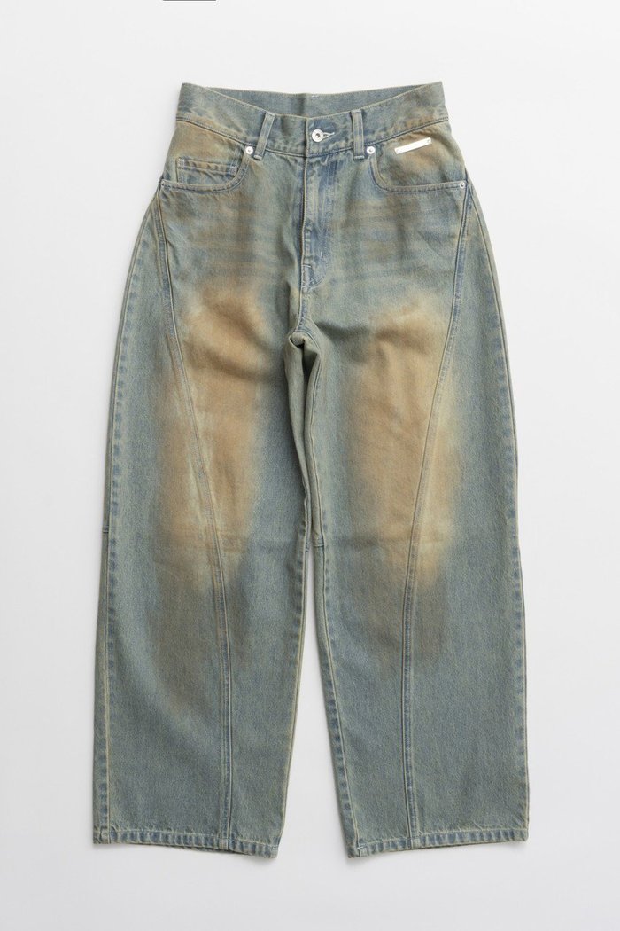 【プランク プロジェクト/PRANK PROJECT】のカーブラインデニム / Curve Line Denim インテリア・キッズ・メンズ・レディースファッション・服の通販 founy(ファニー) https://founy.com/ ファッション Fashion レディースファッション WOMEN パンツ Pants デニムパンツ Denim Pants おすすめ Recommend インディゴ Indigo グラデーション Gradation シンプル Simple ジャケット Jacket デニム Denim パターン Pattern |ID: prp329100004311604 ipo3291000000029895156