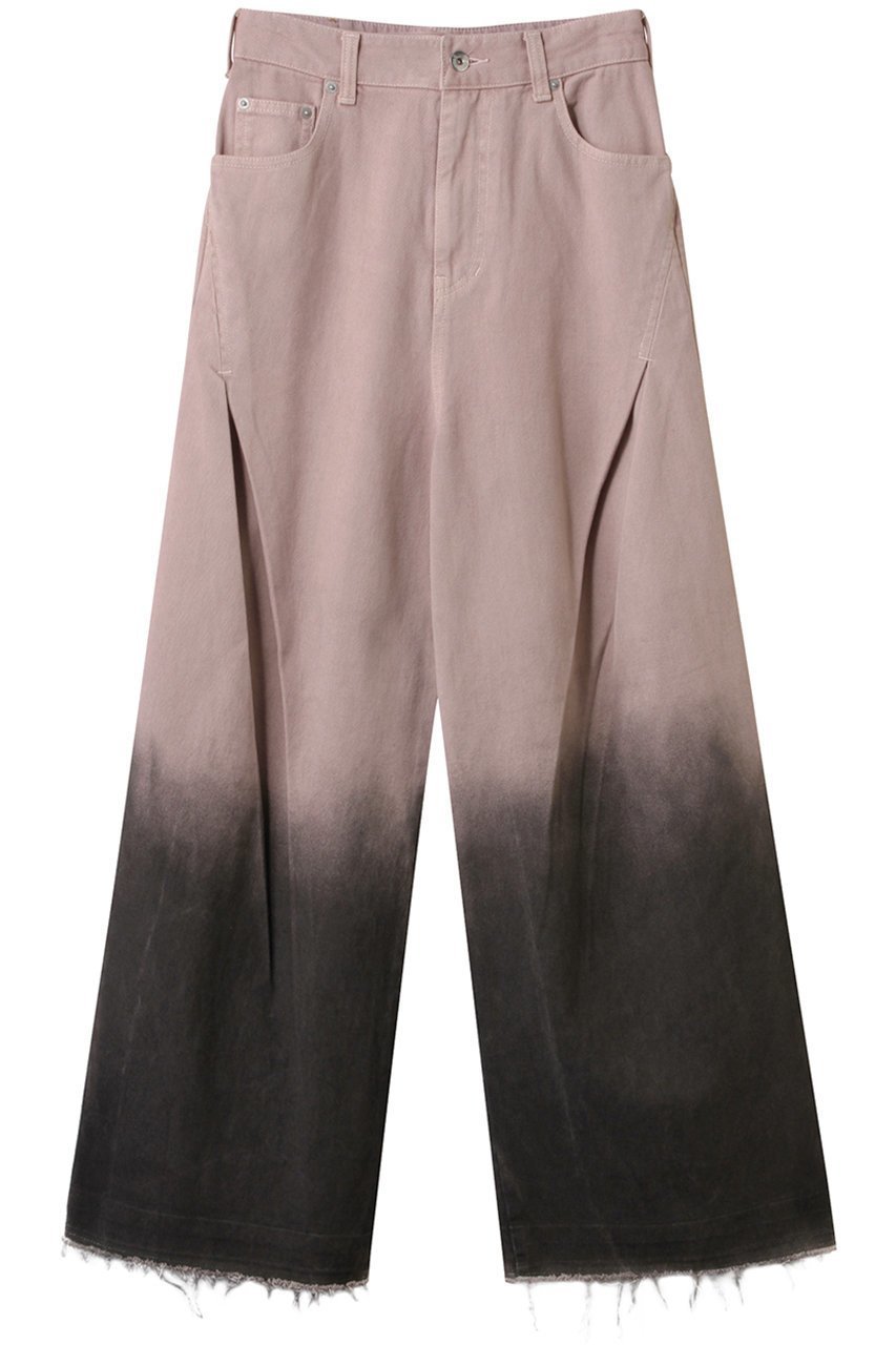【プランク プロジェクト/PRANK PROJECT】のグラデーションワイドデニムパンツ / Gradient Wide Denim Pants インテリア・キッズ・メンズ・レディースファッション・服の通販 founy(ファニー) 　ファッション　Fashion　レディースファッション　Fashion for Women　パンツ　Pants & Trousers　デニムパンツ・ジーンズ・美脚デニム　Denim Jeans & Pants　グラデーション　Gradient, Ombre　ストレート　Straight, Straight Cut　セットアップ　Set-Up, Coordinated Outfit　デニム　Denim, Jeans Material　ワイド　Wide, Wide Fit　おすすめ　Recommended / Our Picks　PNK(ピンク)|ID: prp329100004311605 ipo3291000000032919447