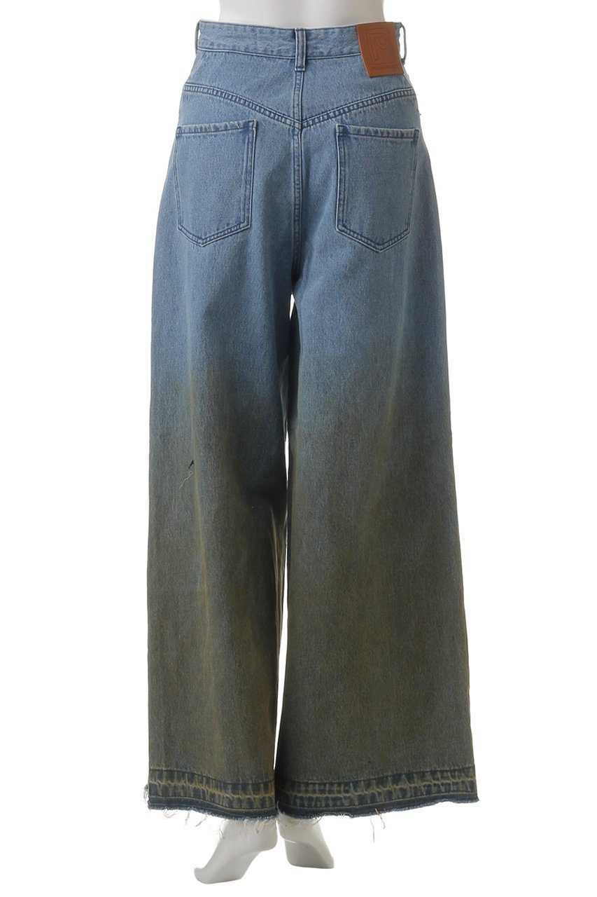 【プランク プロジェクト/PRANK PROJECT】のグラデーションワイドデニムパンツ / Gradient Wide Denim Pants 人気、トレンドファッション・服の通販 founy(ファニー) 　ファッション　Fashion　レディースファッション　Fashion for Women　パンツ　Pants & Trousers　デニムパンツ・ジーンズ・美脚デニム　Denim Jeans & Pants　グラデーション　Gradient, Ombre　ストレート　Straight, Straight Cut　セットアップ　Set-Up, Coordinated Outfit　デニム　Denim, Jeans Material　ワイド　Wide, Wide Fit　おすすめ　Recommended / Our Picks　other-4|ID: prp329100004311605 ipo3291000000032919476