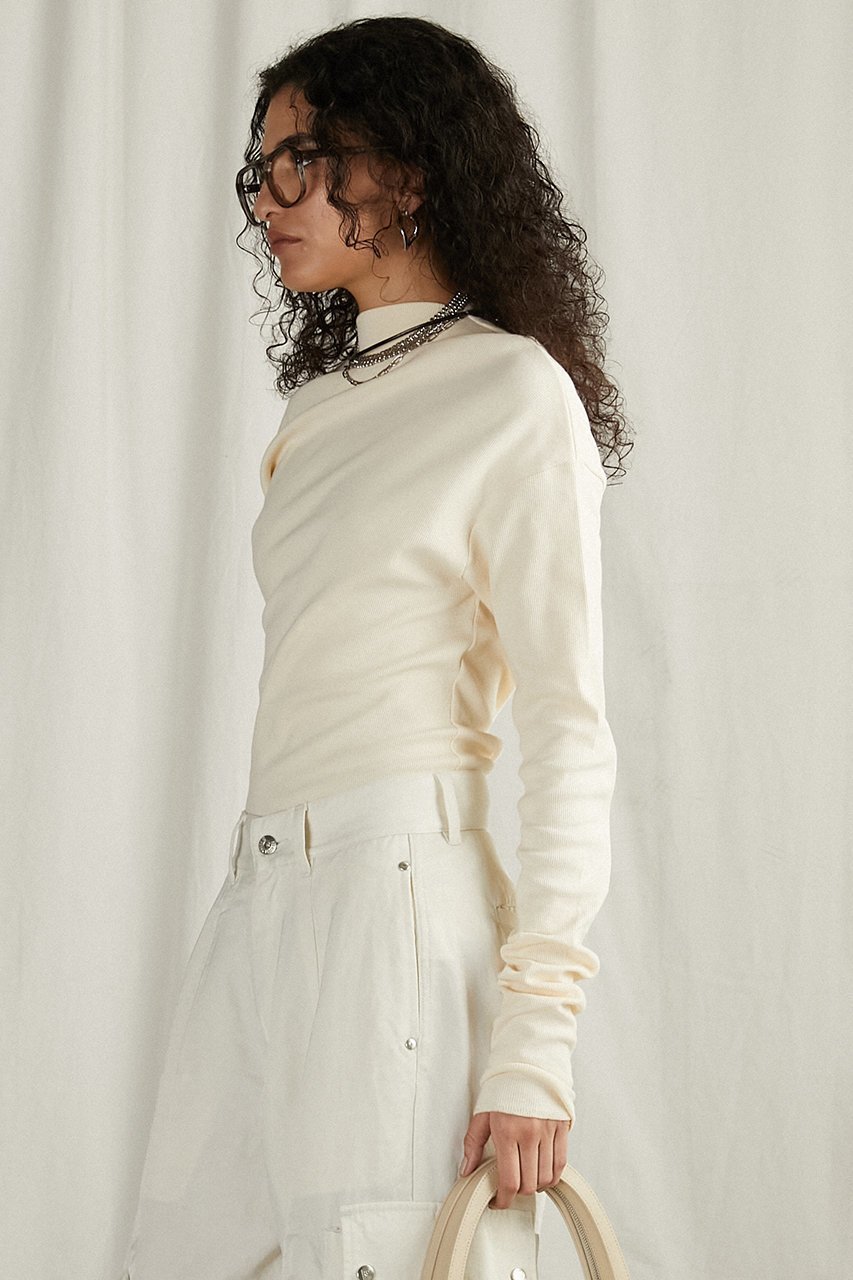 【プランク プロジェクト/PRANK PROJECT】のツイステッドトップ / Twisted Top 人気、トレンドファッション・服の通販 founy(ファニー) ファッション Fashion レディースファッション Fashion for Women トップス・カットソー Cut & Sew Tops シャツ・ブラウス・オフィスカジュアル Elegant Blouses & Button-Ups ロングTシャツ・Tシャツ Longline T-Shirts & Tees カットソー・ベーシックTシャツ Cut-and-Sewn Tops / Stretch Tees & Basics おすすめ Recommended / Our Picks カットソー Cut and Sewn Top シンプル Simple, Minimal スリーブ Sleeve, Long Sleeve / Short Sleeve セットアップ Set-Up, Coordinated Outfit ドレープ Drape, Draping Fabric ボトム Bottoms, Lower Wear ロング Long, Long-Length エレガント 上品 Elegant 今季 This Season, Current Season other-6|ID: prp329100004311606 ipo3291000000034420990