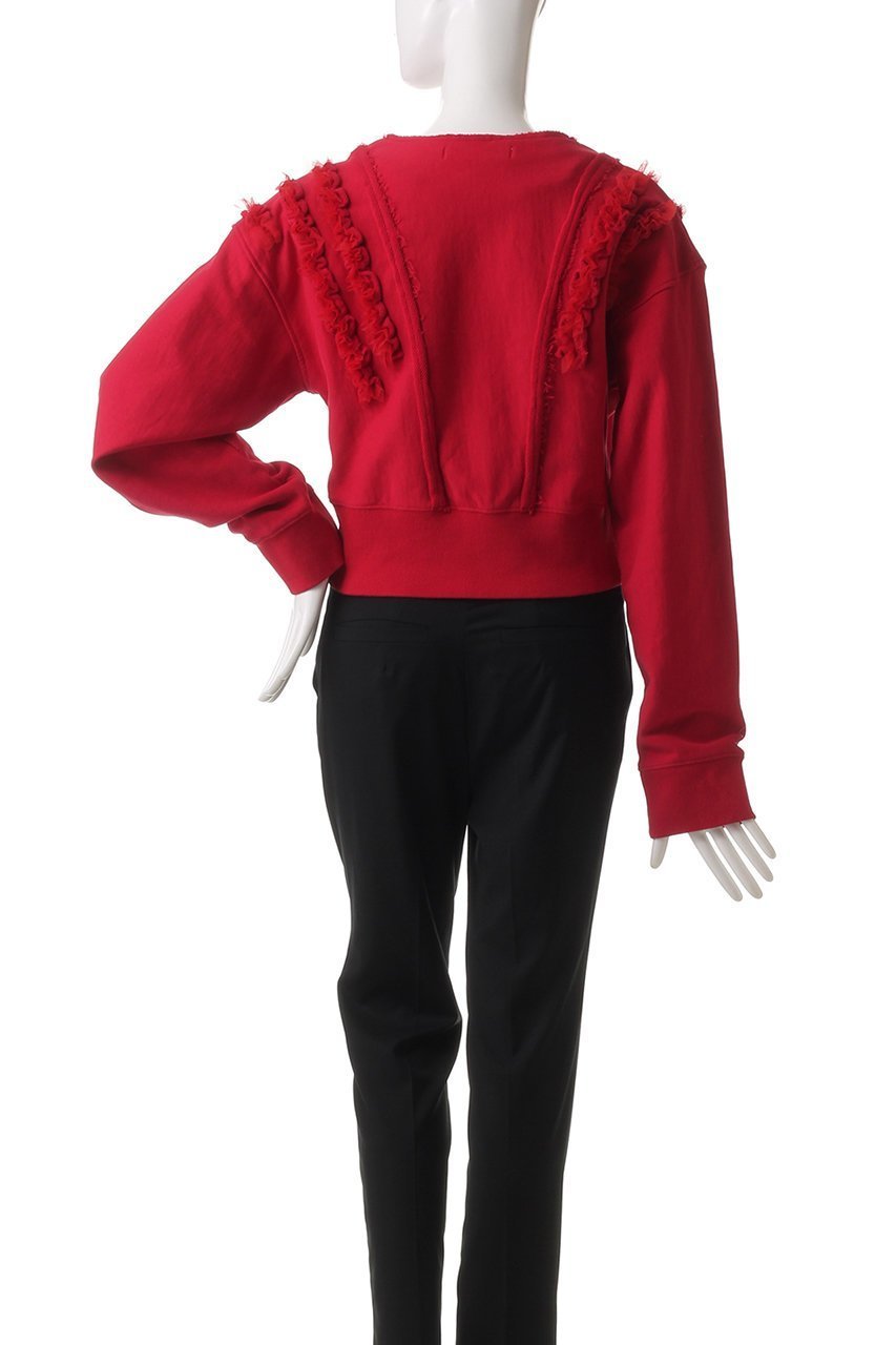 【プランク プロジェクト/PRANK PROJECT】のフリルスウェットカーディガン / Frills Sweatshirt Cardigan 人気、トレンドファッション・服の通販 founy(ファニー) 　ファッション　Fashion　レディースファッション　Fashion for Women　トップス・カットソー　Cut & Sew Tops　カーディガン・羽織り　Layered Style Cardigans　シャツ・ブラウス・オフィスカジュアル　Elegant Blouses & Button-Ups　レディースパーカー・カジュアルフーディー　Casual Hoodies & Sweatshirts　ロングTシャツ・Tシャツ　Longline T-Shirts & Tees　スウェット・クルーネックトップス　Sweatshirts & Crewnecks / Relaxed Fit Sweat Tops　カットソー・ベーシックTシャツ　Cut-and-Sewn Tops / Stretch Tees & Basics　カーディガン　Cardigan, Knitwear　キャミワンピース　Cami Dress, Slip Dress　スウェット / スエット　Sweatshirt, Sweatwear　フリル　Frill, Ruffle　エレガント 上品　Elegant　洗える　Machine Washable　軽量　Lightweight, Ultra Light　other-4|ID: prp329100004311607 ipo3291000000032875032