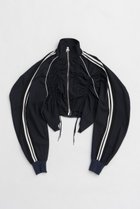 【プランク プロジェクト/PRANK PROJECT】のシャーリングトラックブルゾン / Shirring Track Blouson NVY(ネイビー)|ID: prp329100004311610 ipo3291000000032929082