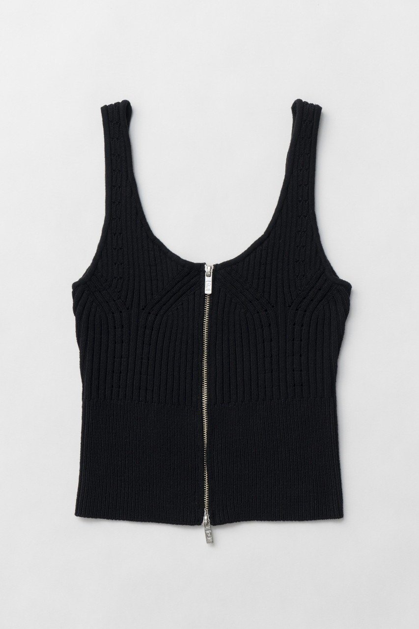 【プランク プロジェクト/PRANK PROJECT】の2WAYニットビスチェ / 2WAY Knit Bustier 人気、トレンドファッション・服の通販 founy(ファニー) 　ファッション　Fashion　レディースファッション　WOMEN　トップス・カットソー　Tops/Tshirt　ニット　Knit Tops　キャミソール / ノースリーブ　No Sleeves　シャツ/ブラウス　Shirts/Blouses　ロング / Tシャツ　T-Shirts　カットソー　Cut and Sewn　ビスチェ　Bustier　S/S・春夏　Ss・Spring/Summer　キャミソール　Camisole　コルセット　Corset　ストレッチ　Stretch　タンク　Tank　メタル　Metal　夏　Summer　NEW・新作・新着・新入荷　New Arrivals　春　Spring　 other-1|ID: prp329100004311612 ipo3291000000029895186