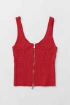 【プランク プロジェクト/PRANK PROJECT】の2WAYニットビスチェ / 2WAY Knit Bustier RED(レッド)|ID:prp329100004311612