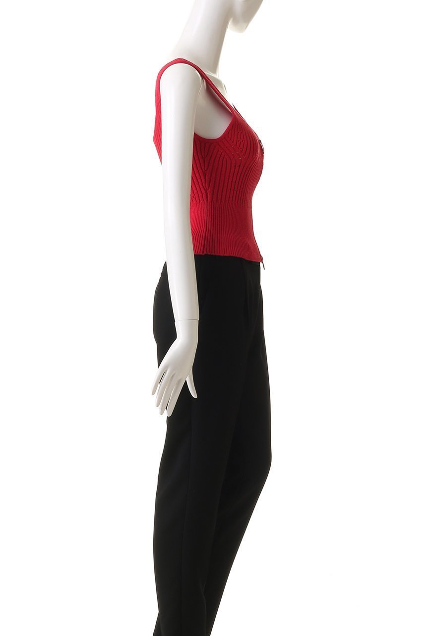 【プランク プロジェクト/PRANK PROJECT】の2WAYニットビスチェ / 2WAY Knit Bustier 人気、トレンドファッション・服の通販 founy(ファニー) 　ファッション　Fashion　レディースファッション　WOMEN　トップス・カットソー　Tops/Tshirt　ニット　Knit Tops　キャミソール / ノースリーブ　No Sleeves　シャツ/ブラウス　Shirts/Blouses　ロング / Tシャツ　T-Shirts　カットソー　Cut and Sewn　ビスチェ　Bustier　キャミソール　Camisole　コルセット　Corset　ストレッチ　Stretch　タンク　Tank　メタル　Metal　夏　Summer　春　Spring　S/S・春夏　Ss・Spring/Summer　other-3|ID: prp329100004311612 ipo3291000000031366380