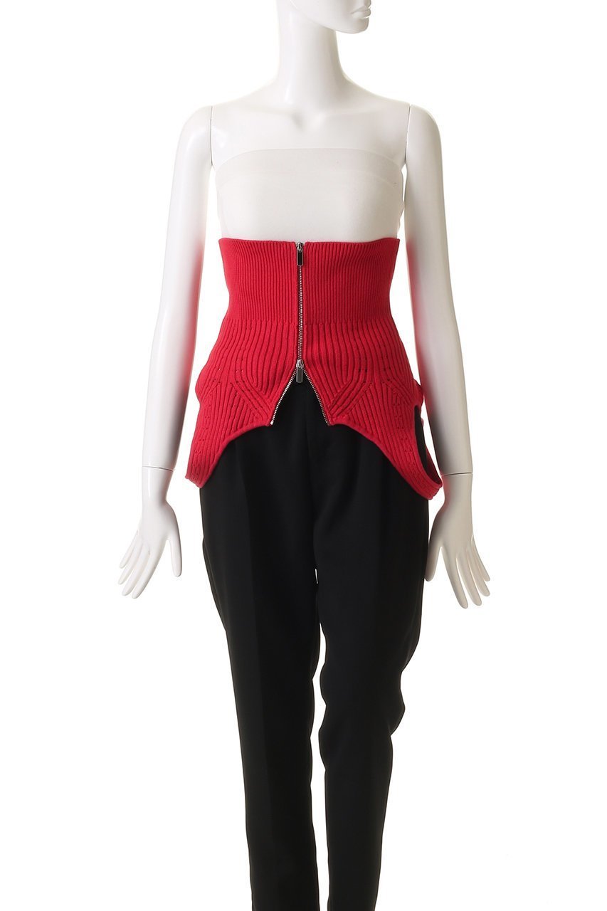 【プランク プロジェクト/PRANK PROJECT】の2WAYニットビスチェ / 2WAY Knit Bustier 人気、トレンドファッション・服の通販 founy(ファニー) 　ファッション　Fashion　レディースファッション　WOMEN　トップス・カットソー　Tops/Tshirt　ニット　Knit Tops　キャミソール / ノースリーブ　No Sleeves　シャツ/ブラウス　Shirts/Blouses　ロング / Tシャツ　T-Shirts　カットソー　Cut and Sewn　ビスチェ　Bustier　キャミソール　Camisole　コルセット　Corset　ストレッチ　Stretch　タンク　Tank　メタル　Metal　夏　Summer　春　Spring　S/S・春夏　Ss・Spring/Summer　other-6|ID: prp329100004311612 ipo3291000000031366383