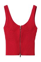 【プランク プロジェクト/PRANK PROJECT】の2WAYニットビスチェ / 2WAY Knit Bustier RED(レッド)|ID: prp329100004311612 ipo3291000000032877607