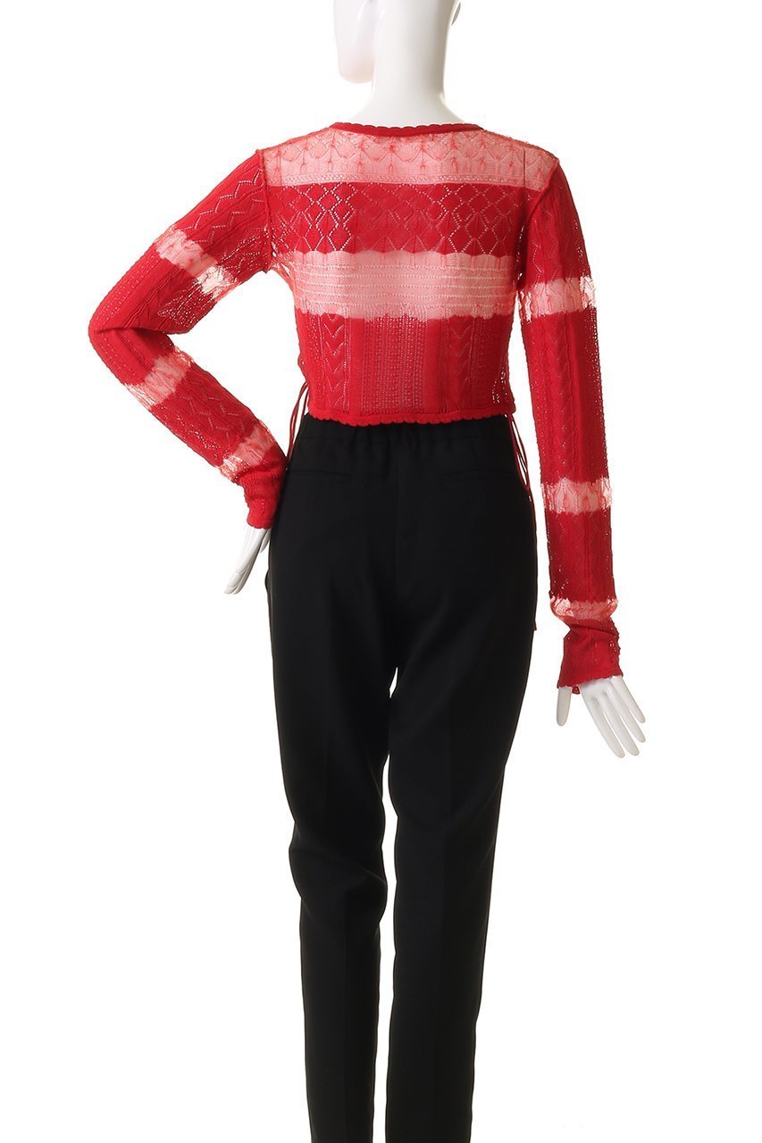 【プランク プロジェクト/PRANK PROJECT】のレースニットカーディガン / Lace Knit Cardigan 人気、トレンドファッション・服の通販 founy(ファニー) 　ファッション　Fashion　レディースファッション　WOMEN　トップス・カットソー　Tops/Tshirt　ニット　Knit Tops　カーディガン　Cardigans　インナー　Inner　カーディガン　Cardigan　コルセット　Corset　シアー　Sheer　パターン　Pattern　レース　Race　other-4|ID: prp329100004311613 ipo3291000000031366388