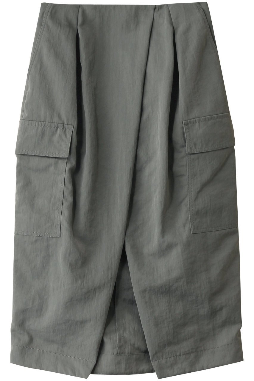 【ベイジ,/BEIGE,】のACANTHUS (アカンサス)/カーゴディティールコクーンスカート インテリア・キッズ・メンズ・レディースファッション・服の通販 founy(ファニー) 　ファッション　Fashion　レディースファッション　Fashion for Women　スカート　Skirts　スリット　Slit, Slit Detail　トレンド　Trend, Trending Now　ビンテージ　Vintage, Retro Style　ファブリック　Fabric, Textile　フロント　Front, Front Design　ワーク　Workwear, Utility Style　Light Khaki|ID: prp329100004311616 ipo3291000000035951827
