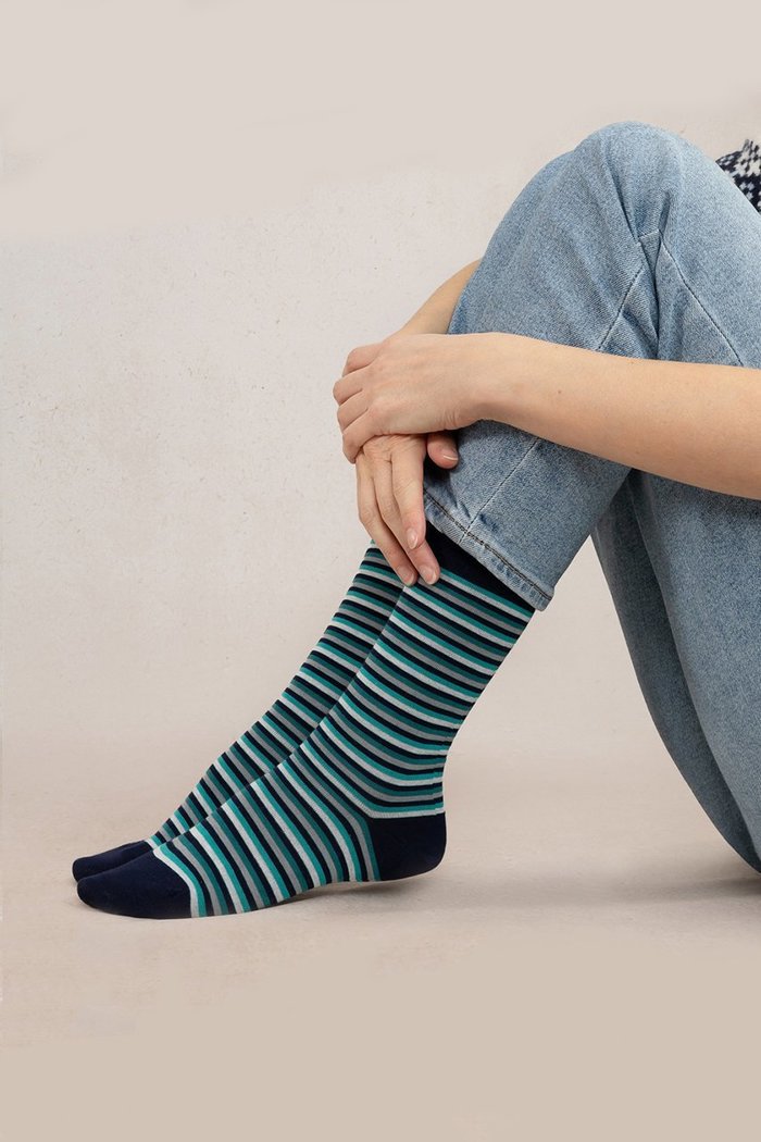 【ブルーフォレ/BLEUFORET】の6472 STRIPES コットンソックス インテリア・キッズ・メンズ・レディースファッション・服の通販 founy(ファニー) https://founy.com/ ファッション Fashion レディースファッション WOMEN ソックス Socks レッグウェア Legwear カラフル Colorful ストライプ Stripe ソックス Socks |ID: prp329100004311621 ipo3291000000029895218
