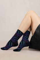 【ブルーフォレ/BLEUFORET】の6494 CLAWS ベルベットコットンソックス 人気、トレンドファッション・服の通販 founy(ファニー) ファッション Fashion レディースファッション Fashion for Women ソックス&靴下 Socks & Hosiery レッグウェア・ストッキング Legwear & Hosiery シンプル Simple, Minimal ソックス Socks, Hosiery パターン Pattern, Design Print thumbnail ブラック|ID: prp329100004311623 ipo3291000000032816639