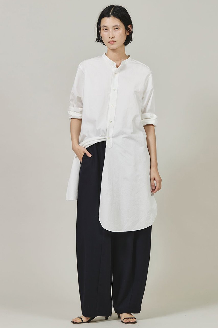【カレンソロジー/Curensology】のコットンツイルドロストパンツ 人気、トレンドファッション・服の通販 founy(ファニー) 　ファッション　Fashion　レディースファッション　Ladies' Fashion Online　パンツ　Pants　なめらか　Smooth　ギャザー　Gather　ポケット　Pocket　再入荷　Restock/Back In Stock/Re Arrival　other-7|ID: prp329100004311627 ipo3291000000032613541