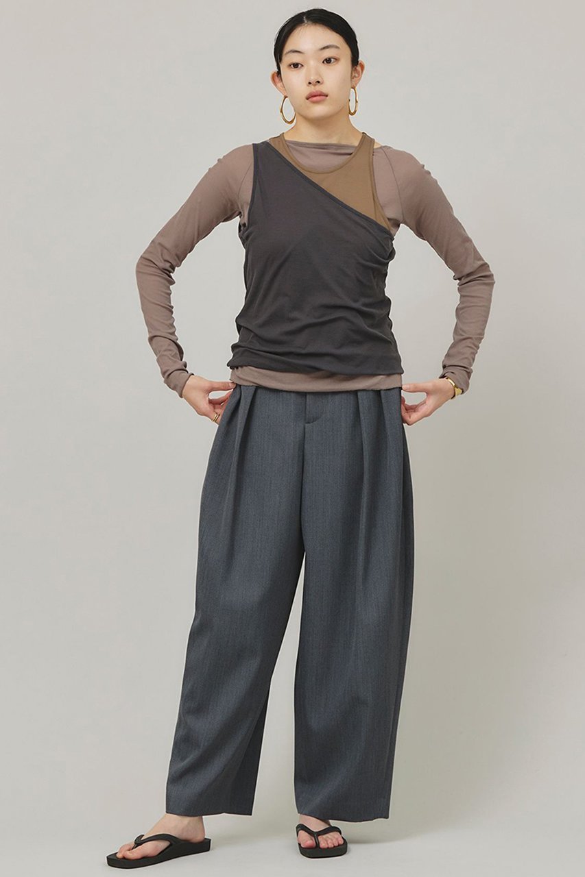 【カレンソロジー/Curensology】の〈5AWARENESS〉コットン2WAYタンクトップ 人気、トレンドファッション・服の通販 founy(ファニー) 　ファッション　Fashion　レディースファッション　Ladies' Fashion Online　トップス・カットソー　Tops/Tshirt　キャミソール / ノースリーブ　No Sleeves　シャツ/ブラウス　Shirts/Blouses　ロング / Tシャツ　T-Shirts　カットソー　Cut and Sewn　アメリカン　American　キャミソール　Camisole　シアー　Sheer　ショルダー　Shoulder　スリーブ　Sleeve　タンク　Tank　フラット　Flat　再入荷　Restock/Back In Stock/Re Arrival　other-4|ID: prp329100004311630 ipo3291000000032613557