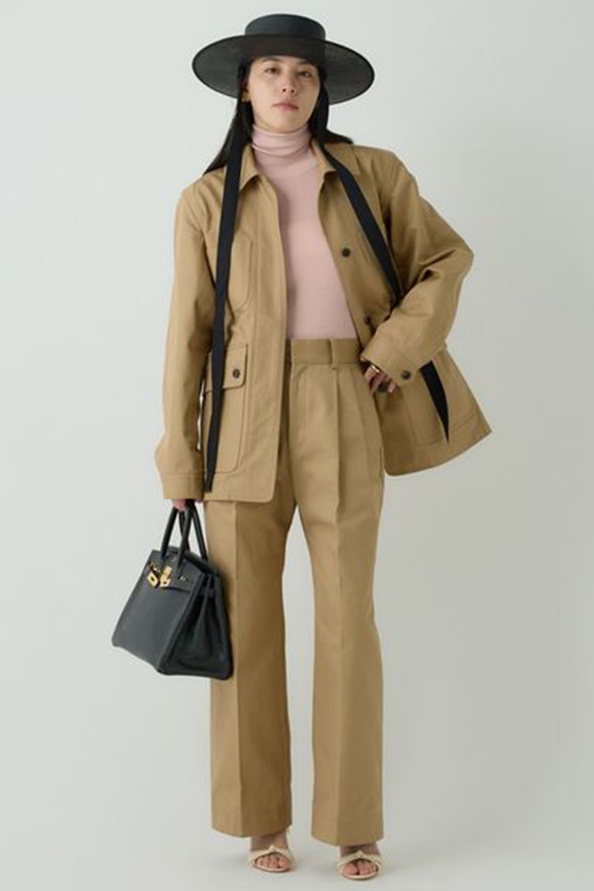 【カオス/Chaos】のチーノブルゾン 人気、トレンドファッション・服の通販 founy(ファニー) 　ファッション　Fashion　レディースファッション　Ladies' Fashion Online　アウター　Coat Outerwear　ジャケット　Jackets　ブルゾン　Blouson Jackets　アクリル　Acrylic　コーティング　Coating　ジャケット　Jacket　ツイル　Twill　ブルゾン　Blouson　ポケット　Pocket　エレガント 上品　Elegant　再入荷　Restock/Back In Stock/Re Arrival　other-2|ID: prp329100004311631 ipo3291000000032694154