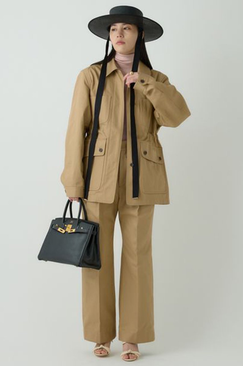 【カオス/Chaos】のチーノブルゾン 人気、トレンドファッション・服の通販 founy(ファニー) 　ファッション　Fashion　レディースファッション　Ladies' Fashion Online　アウター　Coat Outerwear　ジャケット　Jackets　ブルゾン　Blouson Jackets　アクリル　Acrylic　コーティング　Coating　ジャケット　Jacket　ツイル　Twill　ブルゾン　Blouson　ポケット　Pocket　エレガント 上品　Elegant　再入荷　Restock/Back In Stock/Re Arrival　other-3|ID: prp329100004311631 ipo3291000000032694155
