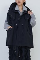 【プルミエ アロンディスモン/1er Arrondissement】の【VACHEMENT×1er Arrondissement】シェルタフタモッズベスト 人気、トレンドファッション・服の通販 founy(ファニー) ファッション Fashion レディースファッション WOMEN アウター Coat Outerwear ジャケット Jackets 2025年 2025 A/W・秋冬 Aw・Autumn/Winter・Fw・Fall-Winter S/S・春夏 Ss・Spring/Summer ジャケット Jacket ベスト Vest ミリタリー Military 別注 Special Order 夏 Summer 春 Spring |ID:prp329100004311634