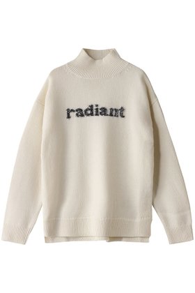 【アルアバイル/allureville】 シャギーラメロゴインターシャプルオーバー人気、トレンドファッション・服の通販 founy(ファニー) ファッション Fashion レディースファッション Fashion for Women トップス・カットソー Cut & Sew Tops ニット Knit Tops & Sweaters カジュアルプルオーバー・ニットトップス Pullovers & Knit Tops / Casual Pullovers スタンド Stand Collar, Upright Stand スリーブ Sleeve, Long Sleeve / Short Sleeve ロング Long, Long-Length |ID:prp329100004311637