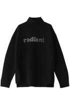 【アルアバイル/allureville】のシャギーラメロゴインターシャプルオーバー 人気、トレンドファッション・服の通販 founy(ファニー) ファッション Fashion レディースファッション Fashion for Women トップス・カットソー Cut & Sew Tops ニット Knit Tops & Sweaters カジュアルプルオーバー・ニットトップス Pullovers & Knit Tops / Casual Pullovers スタンド Stand Collar, Upright Stand スリーブ Sleeve, Long Sleeve / Short Sleeve ロング Long, Long-Length 再入荷 Restock / Back in Stock thumbnail ブラック|ID: prp329100004311637 ipo3291000000035051509