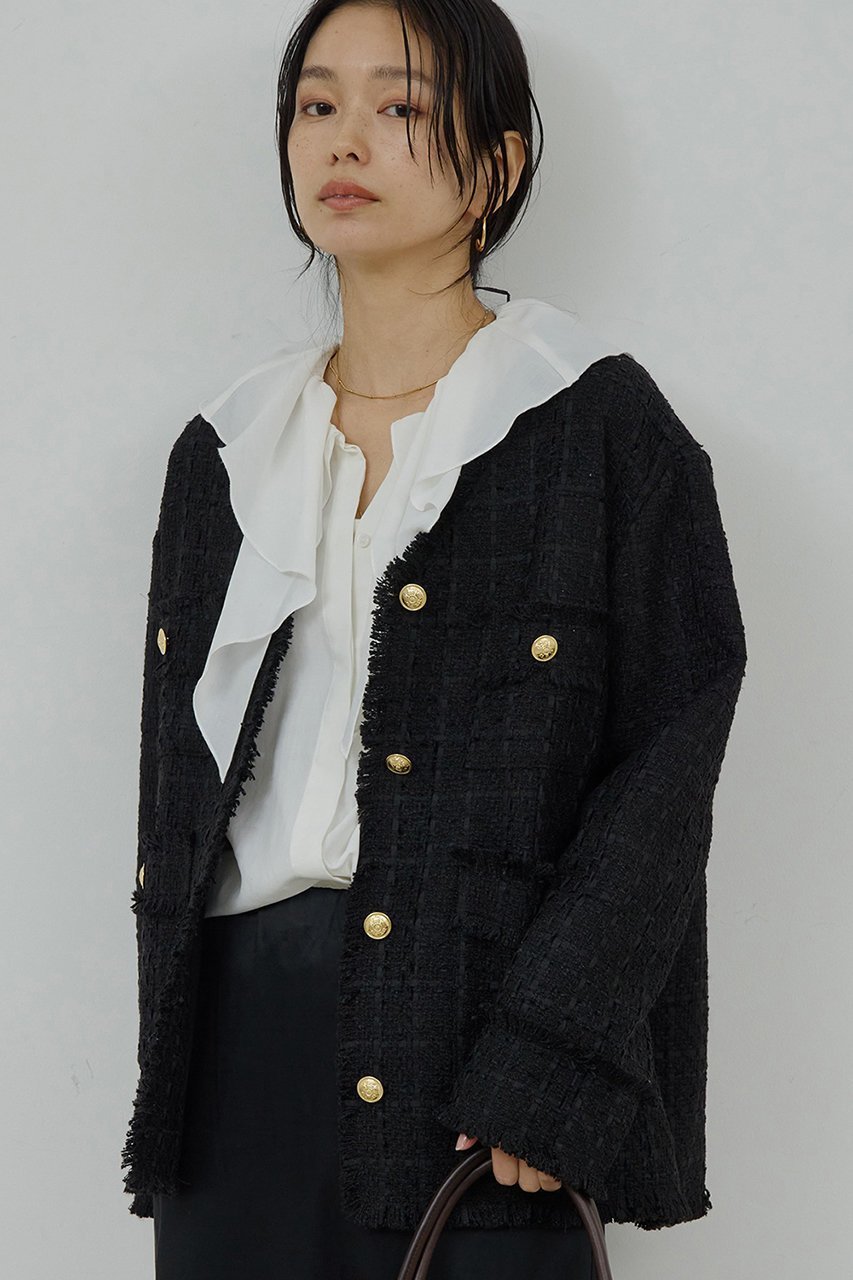 【ガリャルダガランテ/GALLARDAGALANTE】のツイードジャケット 人気、トレンドファッション・服の通販 founy(ファニー) 　ファッション　Fashion　レディースファッション　Fashion for Women　アウター　Coat / Outerwear Collection　レディースジャケット・軽アウター　Jackets　2026年　2026　クラシカル　Classical, Vintage-Inspired　ジャケット　Jacket, Outerwear　ツイード　Twill, Twill Weave　エレガント 上品　Elegant　夏　Summer　春　Spring　S/S・春夏　SS, Spring/Summer, Warm Season　other-6|ID: prp329100004311644 ipo3291000000035260461