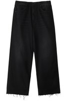 【マザー/MOTHER】の【SUPERIOR】THE SPITFIRE ANKLE FRAY ワイドストレートデニム(BKG) 人気、トレンドファッション・服の通販 founy(ファニー) ファッション Fashion レディースファッション Fashion for Women パンツ Pants & Trousers デニムパンツ・ジーンズ・美脚デニム Denim Jeans & Pants シンプル Simple, Minimal ストレート Straight, Straight Cut スニーカー Sneakers, Trainers デニム Denim, Jeans Material トレンド Trend, Trending Now ワイド Wide, Wide Fit 定番 Standard, Basic Item |ID:prp329100004311650