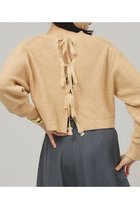 【カレンソロジー/Curensology】の2WAYリボンニットプルオーバー 人気、トレンドファッション・服の通販 founy(ファニー) ファッション Fashion レディースファッション WOMEN トップス・カットソー Tops/Tshirt ニット Knit Tops プルオーバー Pullover 2025年 2025 A/W・秋冬 Aw・Autumn/Winter・Fw・Fall-Winter S/S・春夏 Ss・Spring/Summer イタリア Italy カーディガン Cardigan リネン Linen リボン Ribbon 夏 Summer 春 Spring thumbnail ベージュ|ID: prp329100004311656 ipo3291000000029895320