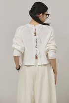 【カレンソロジー/Curensology】の2WAYリボンニットプルオーバー オフホワイト|ID: prp329100004311656 ipo3291000000032613496