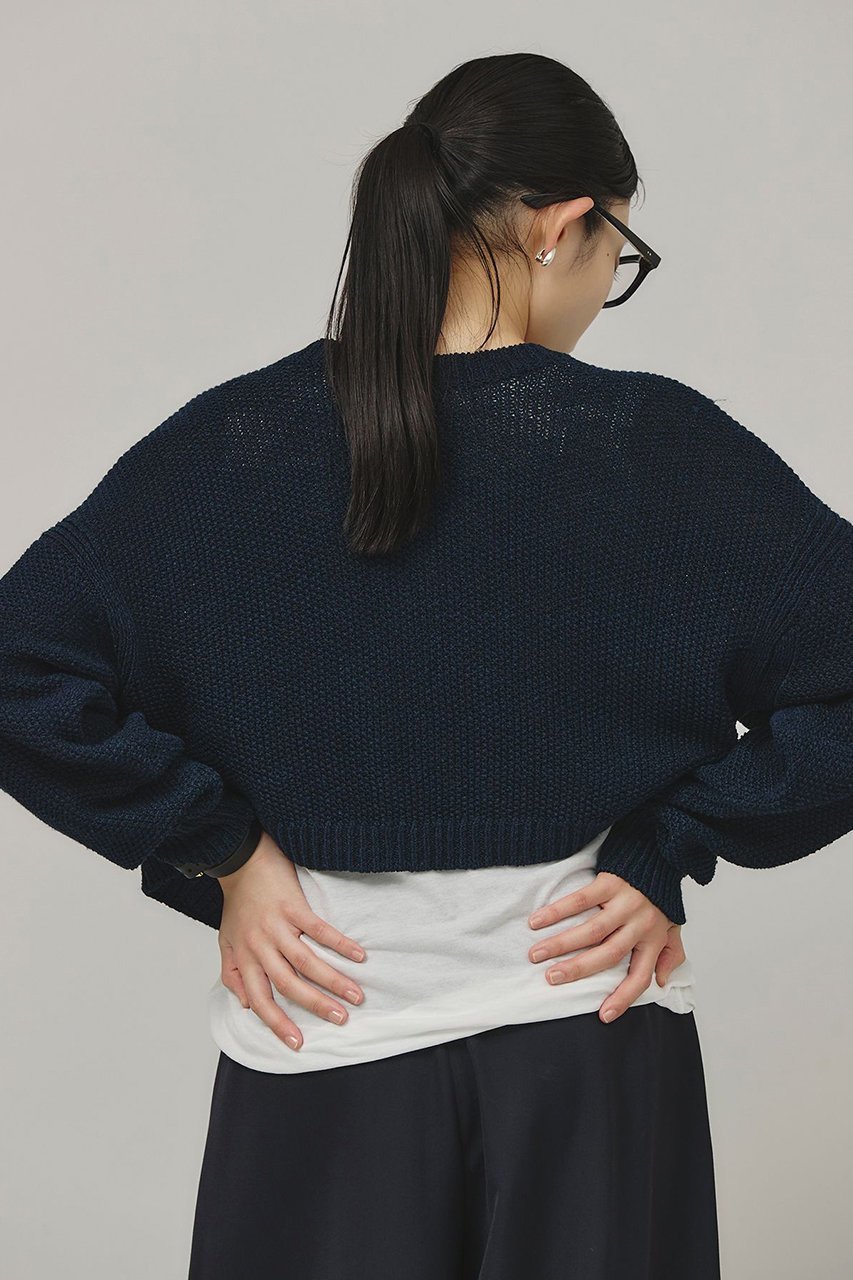 【カレンソロジー/Curensology】の2WAYリボンニットプルオーバー 人気、トレンドファッション・服の通販 founy(ファニー) 　ファッション　Fashion　レディースファッション　Ladies' Fashion Online　トップス・カットソー　Tops/Tshirt　ニット　Knit Tops　プルオーバー　Pullover　イタリア　Italy　カーディガン　Cardigan　リネン　Linen　リボン　Ribbon　再入荷　Restock/Back In Stock/Re Arrival　other-4|ID: prp329100004311656 ipo3291000000032613501