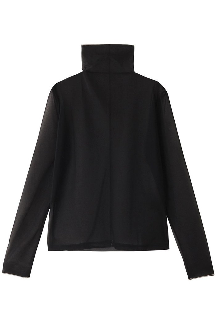 【ヒューエルミュージアム/hueLe Museum】の【STUMBLY】Sheer Jersey インテリア・キッズ・メンズ・レディースファッション・服の通販 founy(ファニー) https://founy.com/ ファッション Fashion レディースファッション Fashion for Women トップス・カットソー Cut & Sew Tops シャツ・ブラウス・オフィスカジュアル Elegant Blouses & Button-Ups ロングTシャツ・Tシャツ Longline T-Shirts & Tees カットソー・ベーシックTシャツ Cut-and-Sewn Tops / Stretch Tees & Basics シアー Sheer, See-Through シンプル Simple, Minimal スリーブ Sleeve, Long Sleeve / Short Sleeve デニム Denim, Jeans Material ハイネック High Neck, Mock Neck ロング Long, Long-Length エレガント 上品 Elegant 今季 This Season, Current Season |ID: prp329100004311659 ipo3291000000036009447