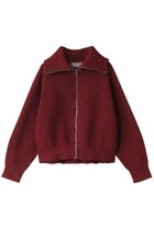 【ヒューエルミュージアム/hueLe Museum】の【hLM】ジップアップニット 人気、トレンドファッション・服の通販 founy(ファニー) ファッション Fashion レディースファッション WOMEN トップス・カットソー Tops/Tshirt ニット Knit Tops プルオーバー Pullover スリーブ Sleeve デニム Denim トレンド Trend ブルゾン Blouson プリーツ Pleats ワイド Wide thumbnail ワイン|ID: prp329100004311664 ipo3291000000032376476