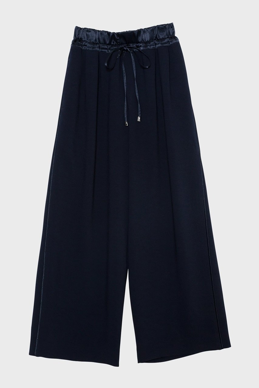 【スタニングルアー/STUNNING LURE】のrジョーゼットトラックパンツ インテリア・キッズ・メンズ・レディースファッション・服の通販 founy(ファニー) 　ファッション　Fashion　レディースファッション　WOMEN　パンツ　Pants　モダン　Modern　リラックス　Relax　ワイド　Wide　ネイビー|ID: prp329100004311670 ipo3291000000030393929