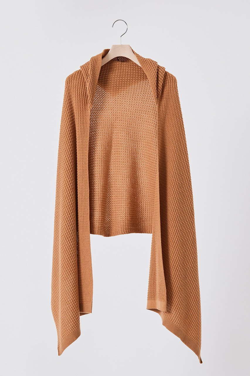 【ネテネ/NETENE】のパフィーニットフードストール インテリア・キッズ・メンズ・レディースファッション・服の通販 founy(ファニー) 　ファッション　Fashion　レディースファッション　Fashion for Women　ストール　Soft & Warm Scarves　マフラー・スヌード / 冬小物の定番　Scarves & Mufflers　おすすめ　Recommended / Our Picks　ストール　Stole, Wrap　セットアップ　Set-Up, Coordinated Outfit　マフラー　Scarf, Muffler　リラックス　Relax, Relaxed Fit　ワッフル　Waffle, Waffle Knit　アンバー|ID: prp329100004313009 ipo3291000000032816665