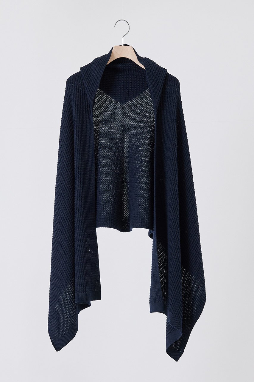 【ネテネ/NETENE】のパフィーニットフードストール インテリア・キッズ・メンズ・レディースファッション・服の通販 founy(ファニー) 　ファッション　Fashion　レディースファッション　Fashion for Women　ストール　Soft & Warm Scarves　マフラー・スヌード / 冬小物の定番　Scarves & Mufflers　おすすめ　Recommended / Our Picks　ストール　Stole, Wrap　セットアップ　Set-Up, Coordinated Outfit　マフラー　Scarf, Muffler　リラックス　Relax, Relaxed Fit　ワッフル　Waffle, Waffle Knit　ディープシー|ID: prp329100004313009 ipo3291000000032816666