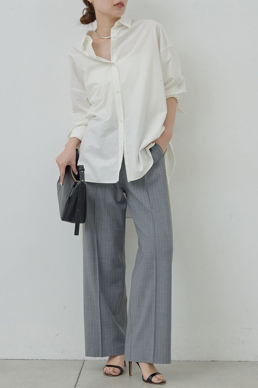 【ガリャルダガランテ/GALLARDAGALANTE】の梳毛ラインパンツ 人気、トレンドファッション・服の通販 founy(ファニー) 　ファッション　Fashion　レディースファッション　Fashion for Women　パンツ　Pants & Trousers　スウェット / スエット　Sweatshirt, Sweatwear　マニッシュ　Mannish, Boyish　other-2|ID: prp329100004313011 ipo3291000000032933901