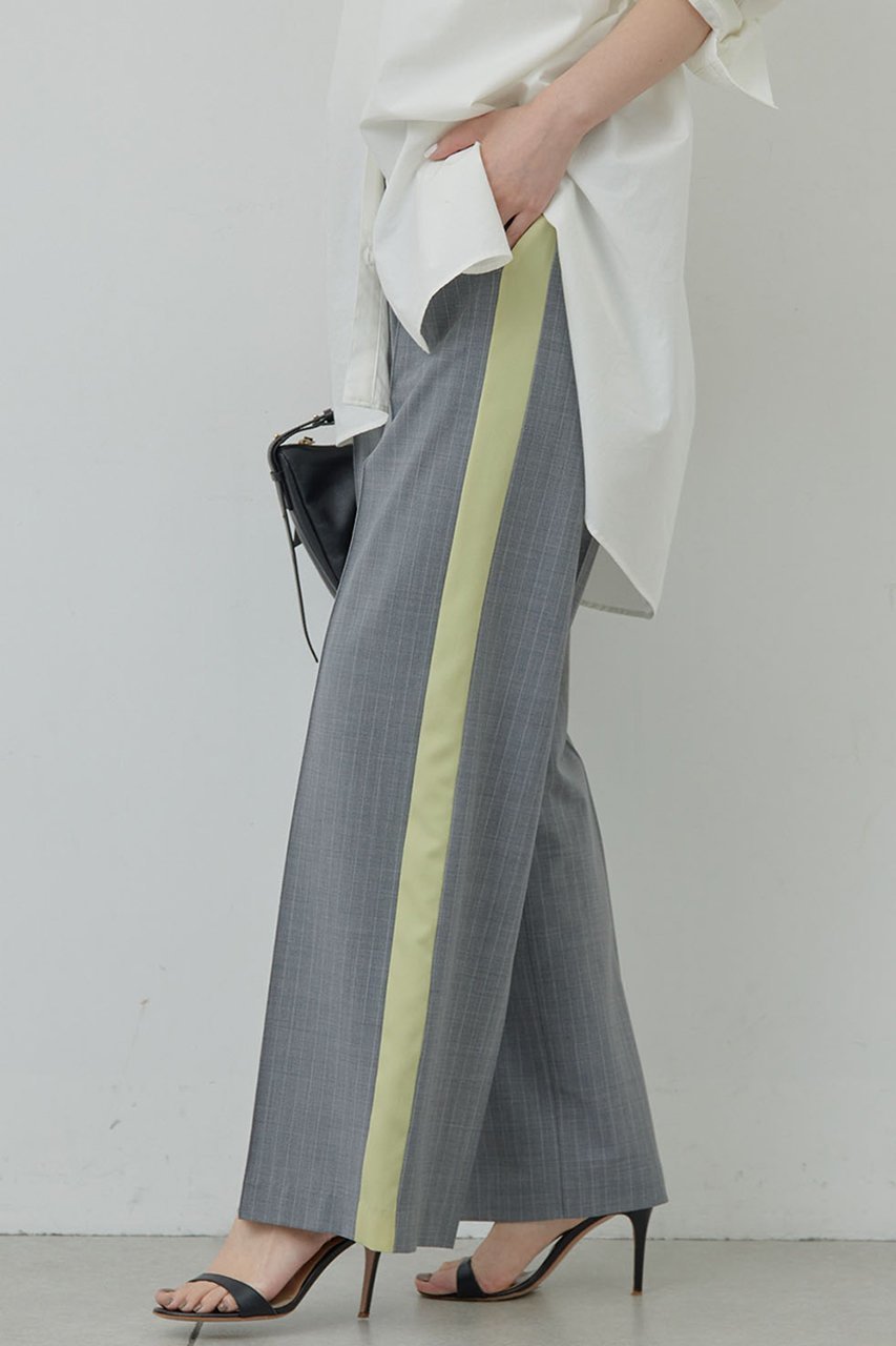 【ガリャルダガランテ/GALLARDAGALANTE】の梳毛ラインパンツ 人気、トレンドファッション・服の通販 founy(ファニー) 　ファッション　Fashion　レディースファッション　Fashion for Women　パンツ　Pants & Trousers　スウェット / スエット　Sweatshirt, Sweatwear　マニッシュ　Mannish, Boyish　other-7|ID: prp329100004313011 ipo3291000000032933940