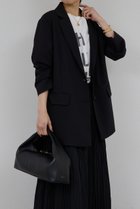 【ガリャルダガランテ/GALLARDAGALANTE】のスリットスリーブジャケット 人気、トレンドファッション・服の通販 founy(ファニー) ファッション Fashion レディースファッション Fashion for Women アウター Coat / Outerwear Collection レディースジャケット・軽アウター Jackets 2026年 2026 ジャケット Jacket, Outerwear スリーブ Sleeve, Long Sleeve / Short Sleeve ベーシック Basic, Essential 夏 Summer 春 Spring S/S・春夏 SS, Spring/Summer, Warm Season thumbnail ブラック|ID: prp329100004313038 ipo3291000000035002615