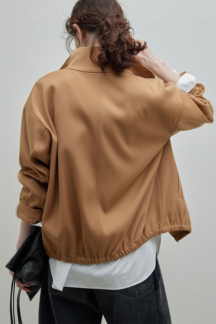【ガリャルダガランテ/GALLARDAGALANTE】のスタンドカラーZIPブルゾン 人気、トレンドファッション・服の通販 founy(ファニー) 　ファッション　Fashion　レディースファッション　Fashion for Women　アウター　Coat / Outerwear Collection　レディースジャケット・軽アウター　Jackets　ブルゾンジャケット・スポーティアウター　Blouson Jackets　ショート　Short, Short Length　ジャケット　Jacket, Outerwear　スタイリッシュ　Stylish, Fashionable　スタンド　Stand Collar, Upright Stand　ブルゾン　Blouson, Bomber Jacket　other-5|ID: prp329100004313040 ipo3291000000032922086