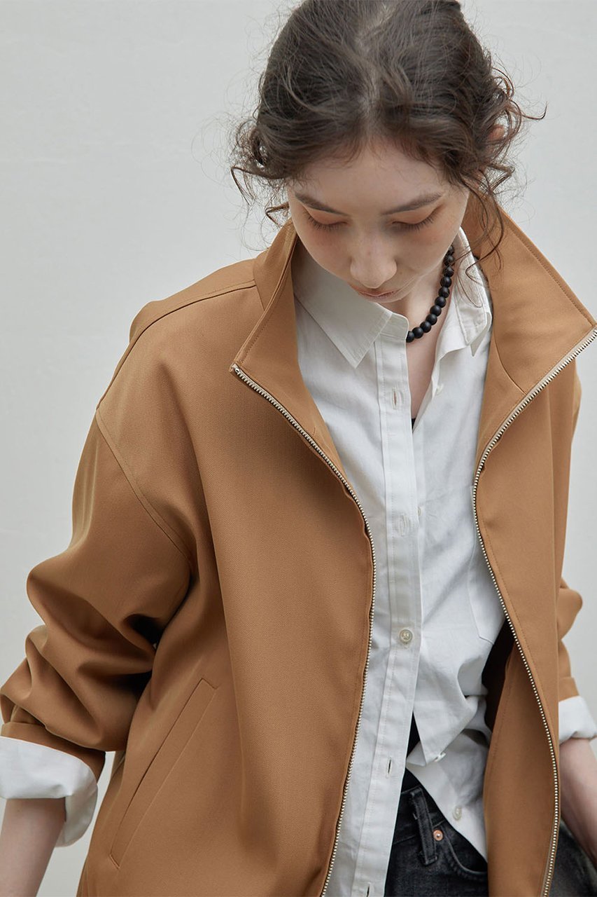 【ガリャルダガランテ/GALLARDAGALANTE】のスタンドカラーZIPブルゾン 人気、トレンドファッション・服の通販 founy(ファニー) 　ファッション　Fashion　レディースファッション　Fashion for Women　アウター　Coat / Outerwear Collection　レディースジャケット・軽アウター　Jackets　ブルゾンジャケット・スポーティアウター　Blouson Jackets　ショート　Short, Short Length　ジャケット　Jacket, Outerwear　スタイリッシュ　Stylish, Fashionable　スタンド　Stand Collar, Upright Stand　ブルゾン　Blouson, Bomber Jacket　other-6|ID: prp329100004313040 ipo3291000000032922094
