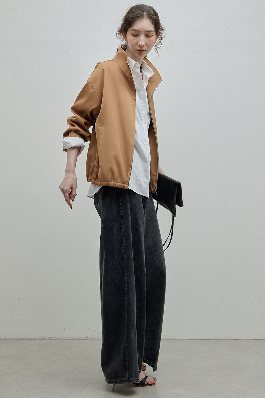 【ガリャルダガランテ/GALLARDAGALANTE】のスタンドカラーZIPブルゾン 人気、トレンドファッション・服の通販 founy(ファニー) 　ファッション　Fashion　レディースファッション　Fashion for Women　アウター　Coat / Outerwear Collection　レディースジャケット・軽アウター　Jackets　ブルゾンジャケット・スポーティアウター　Blouson Jackets　ショート　Short, Short Length　ジャケット　Jacket, Outerwear　スタイリッシュ　Stylish, Fashionable　スタンド　Stand Collar, Upright Stand　ブルゾン　Blouson, Bomber Jacket　other-8|ID: prp329100004313040 ipo3291000000032922117
