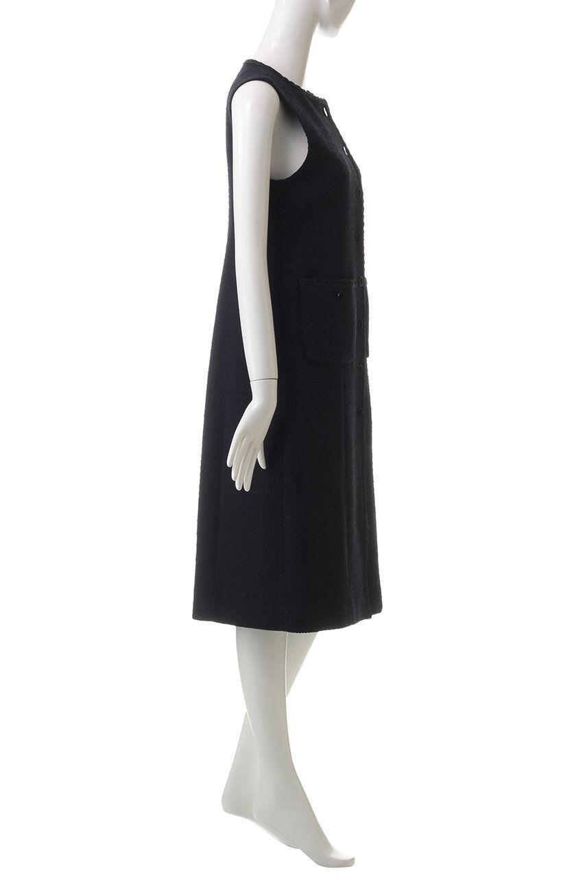 【アナイ/ANAYI】のラメスラブツィードジレワンピース 人気、トレンドファッション・服の通販 founy(ファニー) 　ファッション　Fashion　レディースファッション　Fashion for Women　アウター　Coat / Outerwear Collection　ワンピース　Dresses　チュニック　Tunic Tops & Dresses　おすすめ　Recommended / Our Picks　イタリア　Italy　シルバー　Silver, Metallic Silver　ジャケット　Jacket, Outerwear　セットアップ　Set-Up, Coordinated Outfit　チュニック　Tunic, Long Top　ツイード　Twill, Twill Weave　ランダム　Random, Irregular　無地　Plain, Solid Color　other-3|ID: prp329100004313042 ipo3291000000032887013
