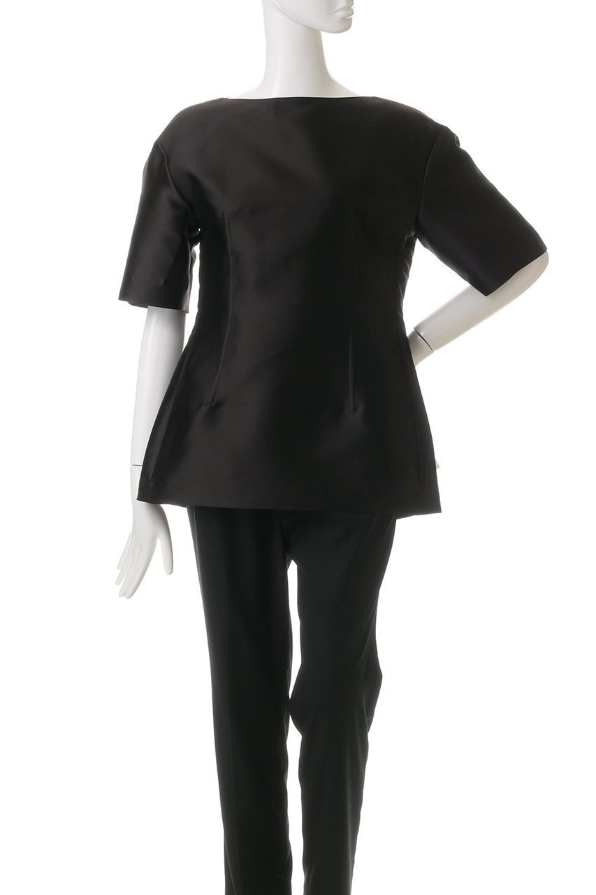 【ジェイドット/j.】のイタリアンタフタダーツブラウス 人気、トレンドファッション・服の通販 founy(ファニー) 　ファッション　Fashion　レディースファッション　WOMEN　トップス・カットソー　Tops/Tshirt　シャツ/ブラウス　Shirts/Blouses　ショート　Short　スリーブ　Sleeve　タフタ　Taffeta　リボン　Ribbon　other-2|ID: prp329100004313063 ipo3291000000031366192