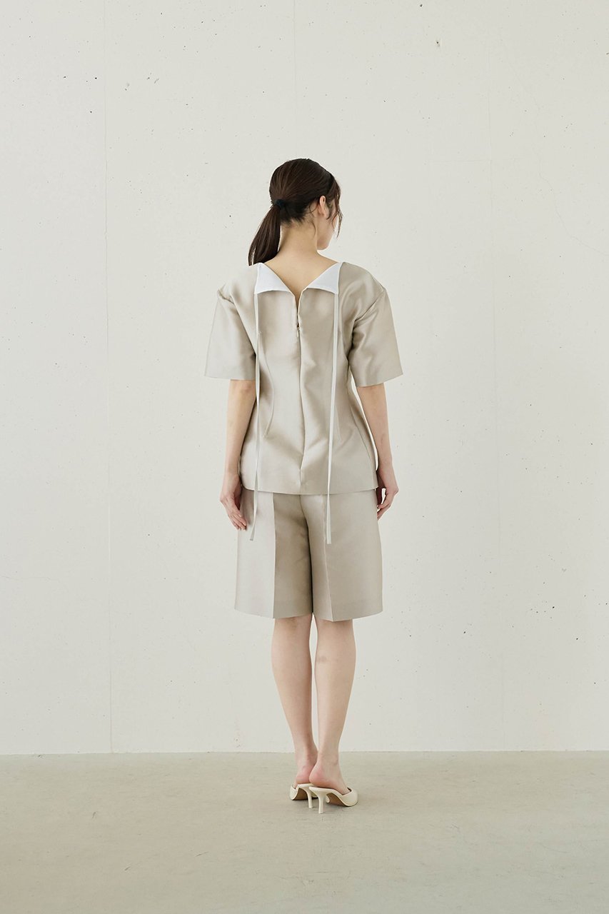 【ジェイドット/j.】のイタリアンタフタショートパンツ 人気、トレンドファッション・服の通販 founy(ファニー) 　ファッション　Fashion　レディースファッション　Fashion for Women　パンツ　Pants & Trousers　ショートパンツ・ハーフパンツ　High-Waisted & Relaxed Shorts　ショート　Short, Short Length　シンプル　Simple, Minimal　タフタ　Taffeta, Structured Fabric　other-8|ID: prp329100004313065 ipo3291000000032948049
