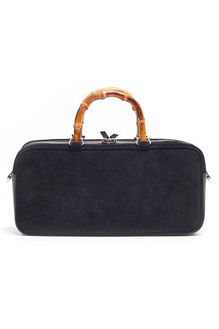 【エジュー/ajew】のLandscape bag インテリア・キッズ・メンズ・レディースファッション・服の通販 founy(ファニー) https://founy.com/ ファッション Fashion レディースファッション WOMEN バッグ Bag シンプル Simple スエード Suede ドッキング Docking ハンドバッグ Handbag フォルム Form |ID: prp329100004314534 ipo3291000000029920395