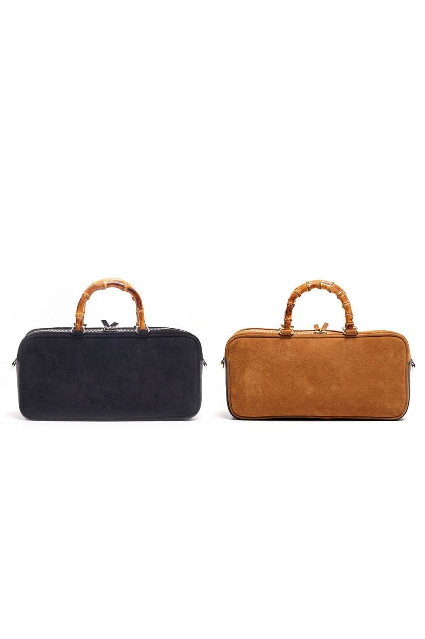 【エジュー/ajew】のLandscape bag 人気、トレンドファッション・服の通販 founy(ファニー) 　ファッション　Fashion　レディースファッション　WOMEN　バッグ　Bag　シンプル　Simple　スエード　Suede　ドッキング　Docking　ハンドバッグ　Handbag　フォルム　Form　再入荷　Restock/Back In Stock/Re Arrival　other-5|ID: prp329100004314534 ipo3291000000031366043