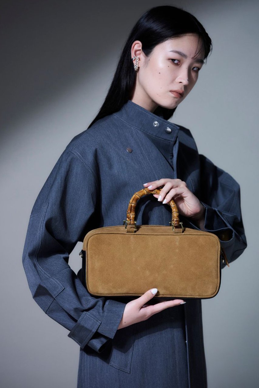 【エジュー/ajew】のLandscape bag 人気、トレンドファッション・服の通販 founy(ファニー) 　ファッション　Fashion　レディースファッション　WOMEN　バッグ　Bag　シンプル　Simple　スエード　Suede　ドッキング　Docking　ハンドバッグ　Handbag　フォルム　Form　再入荷　Restock/Back In Stock/Re Arrival　other-8|ID: prp329100004314534 ipo3291000000031366046
