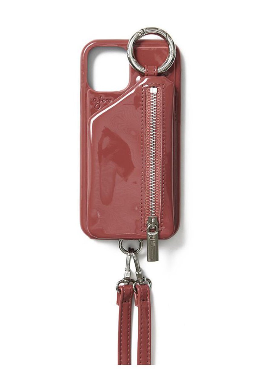 【エジュー/ajew】のiPhone16 ajew patent case shoulder インテリア・キッズ・メンズ・レディースファッション・服の通販 founy(ファニー) 　ファッション　Fashion　レディースファッション　Fashion for Women　2023年　2023　2023-2024秋冬・A/W　Autumn/Winter 2023–24 AW23–24　iPhone アイフォーン　iPhone　エナメル　Patent Leather　定番　Standard, Basic Item　軽量　Lightweight, Ultra Light　レッド|ID: prp329100004314536 ipo3291000000032816718