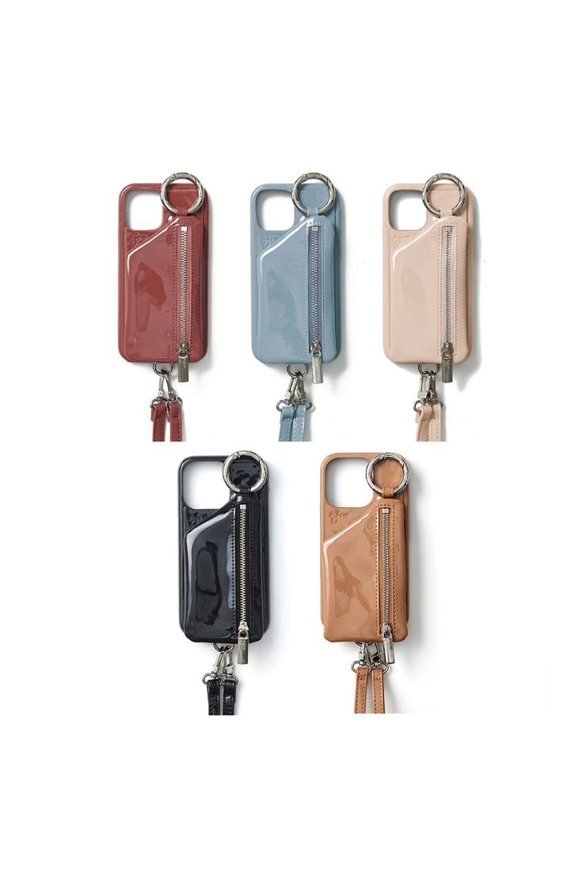 【エジュー/ajew】のiPhone16 ajew patent case shoulder 人気、トレンドファッション・服の通販 founy(ファニー) 　ファッション　Fashion　レディースファッション　Fashion for Women　2023年　2023　2023-2024秋冬・A/W　Autumn/Winter 2023–24 AW23–24　iPhone アイフォーン　iPhone　エナメル　Patent Leather　定番　Standard, Basic Item　軽量　Lightweight, Ultra Light　other-4|ID: prp329100004314536 ipo3291000000032816723