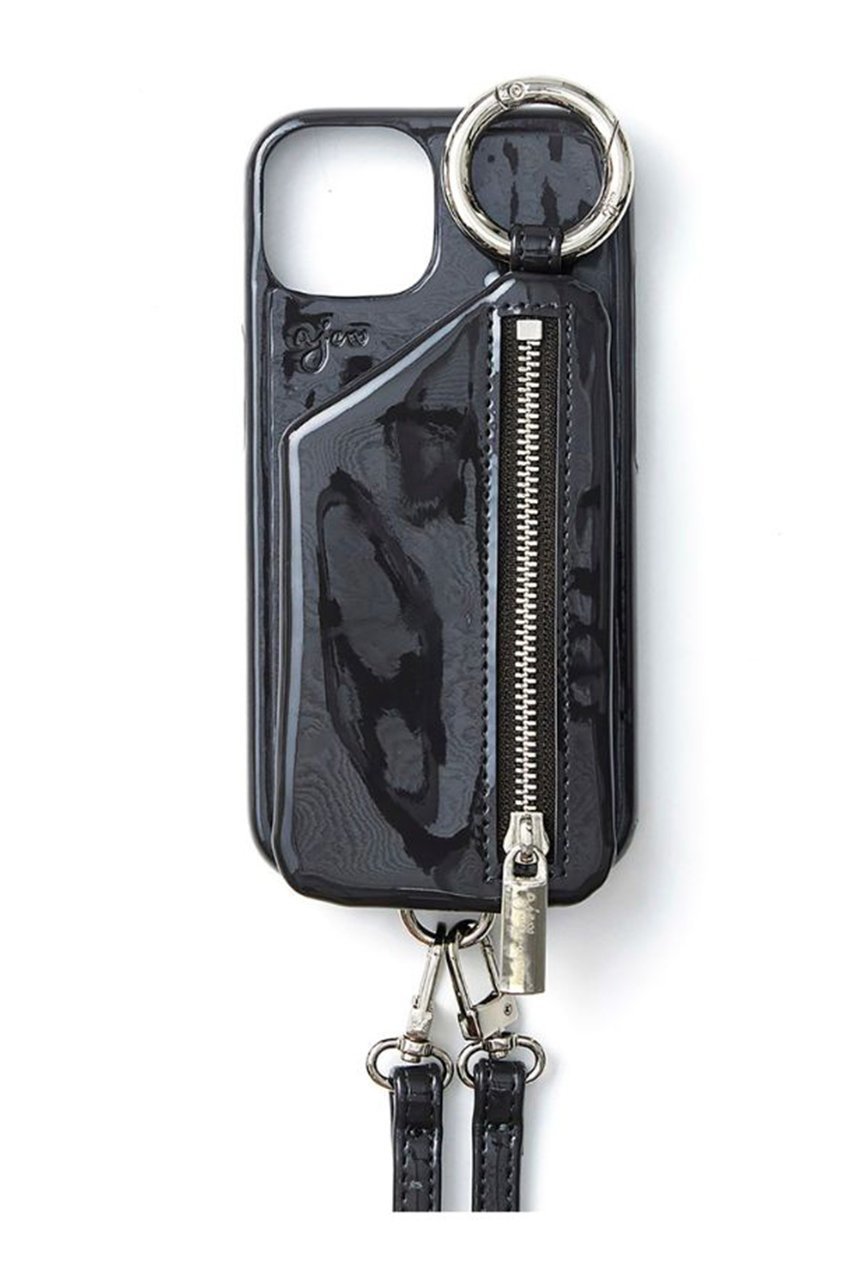 【エジュー/ajew】のiPhone15 ajew patent case shoulder インテリア・キッズ・メンズ・レディースファッション・服の通販 founy(ファニー) 　ファッション　Fashion　レディースファッション　WOMEN　iPhone アイフォーン　Iphone　NEW・新作・新着・新入荷　New Arrivals　ダークグレー|ID: prp329100004314537 ipo3291000000029920420