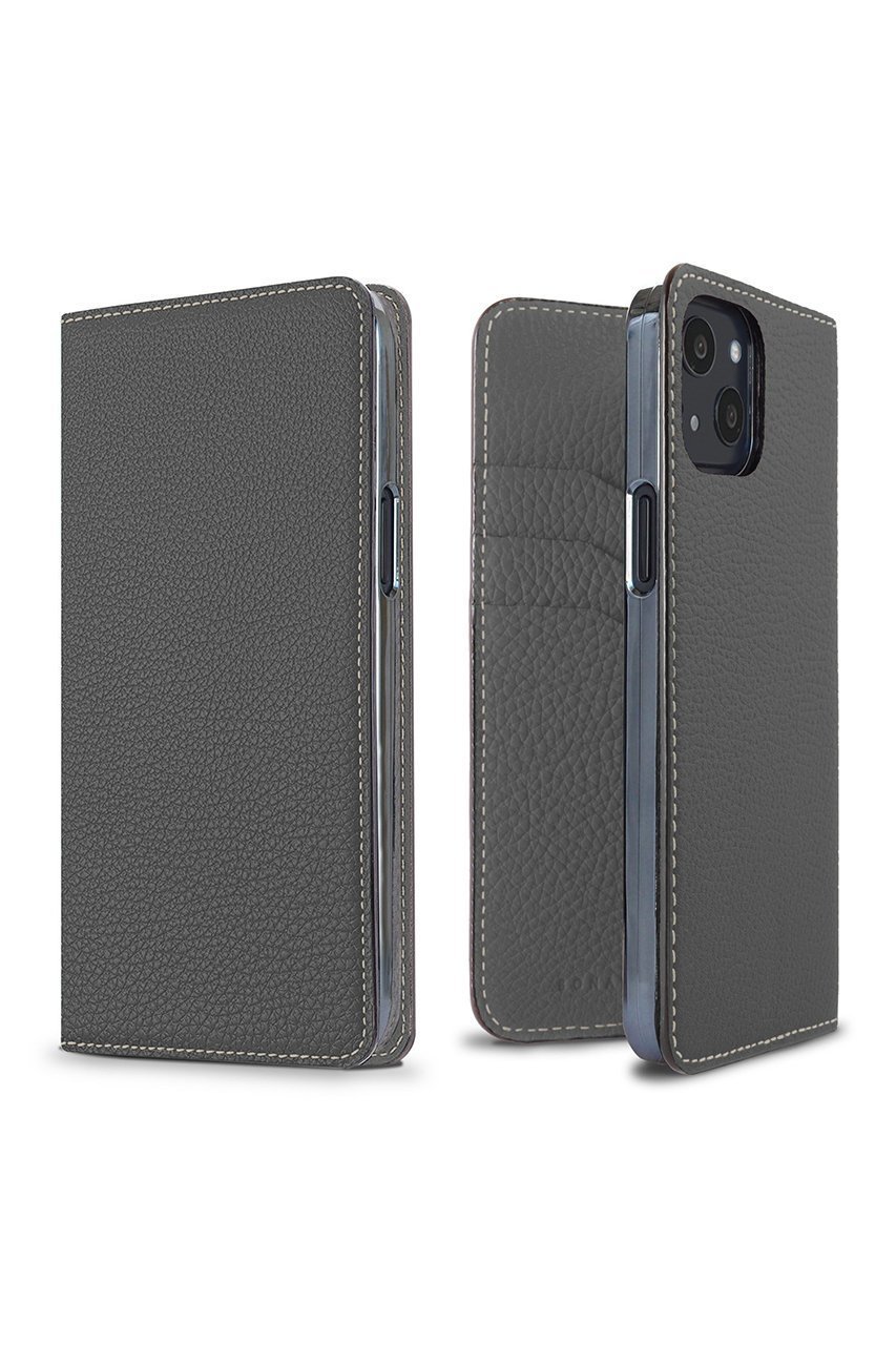 【ボナベンチュラ/BONAVENTURA】のiPhone13 ダイアリーケース シュリンクレザー インテリア・キッズ・メンズ・レディースファッション・服の通販 founy(ファニー) 　ファッション　Fashion　レディースファッション　WOMEN　iPhone アイフォーン　Iphone　ユニセックス　Unisex　スマホケース　Phone Case　スマート　Smart　ポケット　Pocket　エレガント 上品　Elegant　手帳　Pocket Book　チャコールグレー|ID: prp329100004316371 ipo3291000000030305282