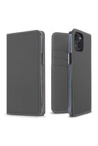 【ボナベンチュラ/BONAVENTURA】のiPhone13 ダイアリーケース シュリンクレザー チャコールグレー|ID: prp329100004316371 ipo3291000000032801587