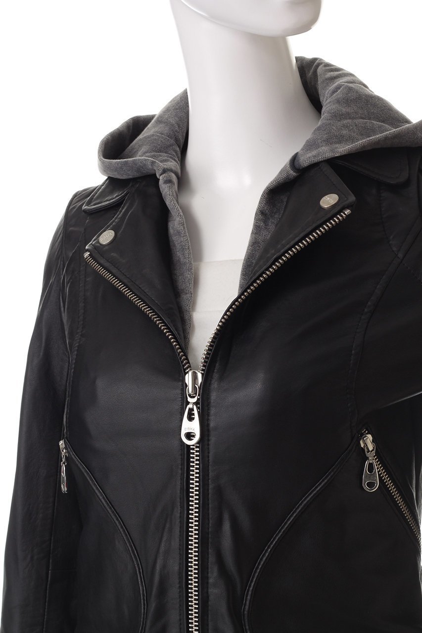 【エリオポール/heliopole】の【DOMA】MOTO JACKET w/ HOOD 人気、トレンドファッション・服の通販 founy(ファニー) 　ファッション　Fashion　レディースファッション　Fashion for Women　アウター　Coat / Outerwear Collection　レディースジャケット・軽アウター　Jackets　コンパクト　Compact, Small Size　ジャケット　Jacket, Outerwear　ライダースジャケット　Riders, Biker Jacket　other-5|ID: prp329100004316372 ipo3291000000032930347